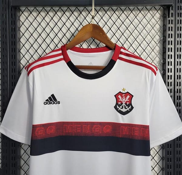 Retro 19-20 Flamengo Away White Jersey - Image 10