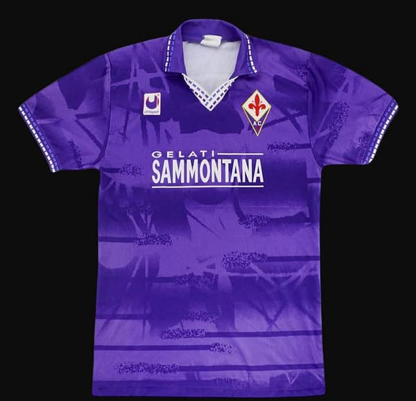 Retro 94/95 Fiorentina Home Jeresy