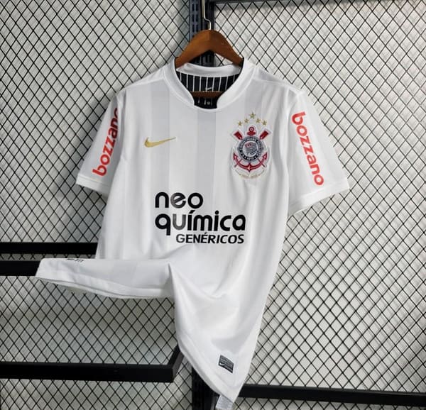 Retro 10/11 Corinthians Home Jersey - Image 5