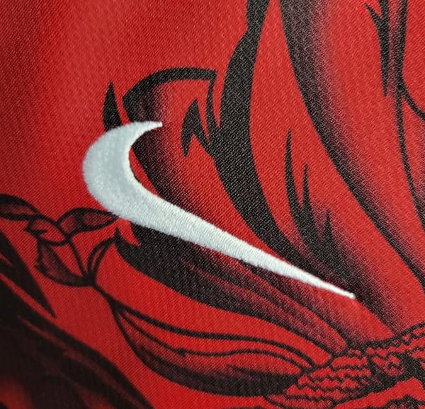Retro 11-12 Corinthians THIRD Red Jersey - Image 6
