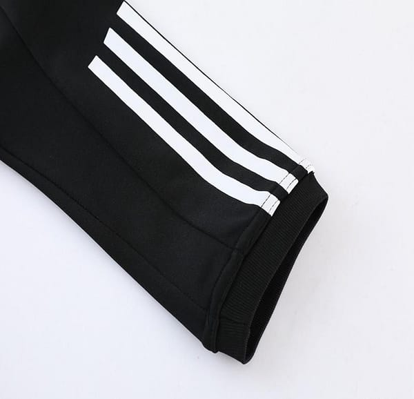 2023 Adidas Black Full Zipper Jacket +Pants - Image 3