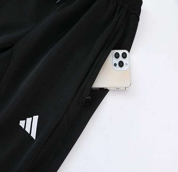 2023 Adidas Red Full Zipper Jacket +Pants - Image 7