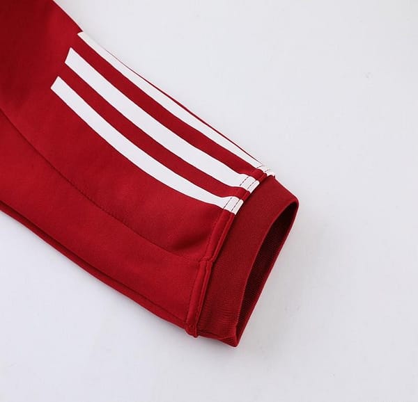2023 Adidas Red Full Zipper Jacket +Pants - Image 11