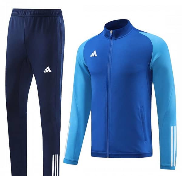 2023 Adidas Blue Full Zipper Jacket +Pants