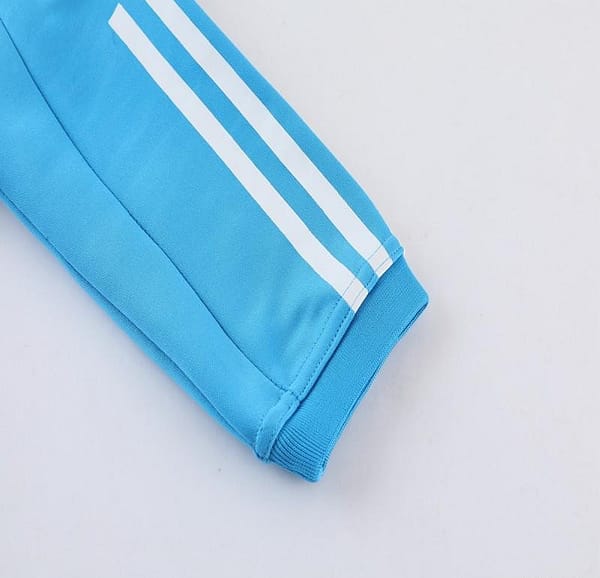 2023 Adidas Blue Full Zipper Jacket +Pants - Image 3