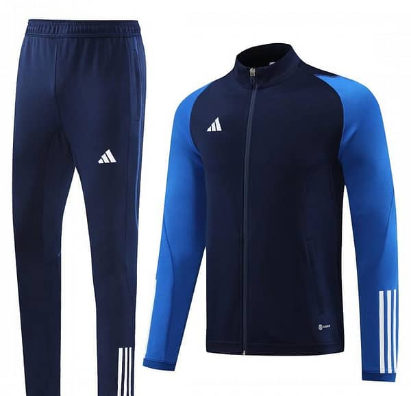 2023 Adidas Navy Full Zipper Jacket +Pants