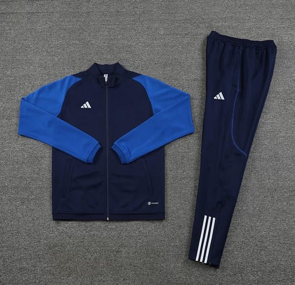 2023 Adidas Navy Full Zipper Jacket +Pants - Image 12