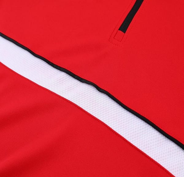 2023 NIKE Red Half Zipper Jacket +Pants - Image 9