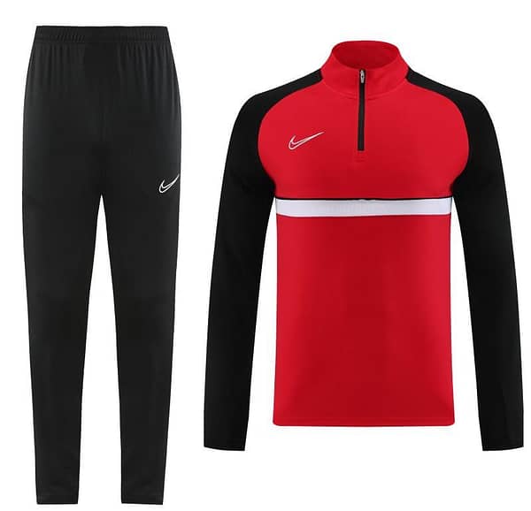 2023 NIKE Red Half Zipper Jacket +Pants - Image 21