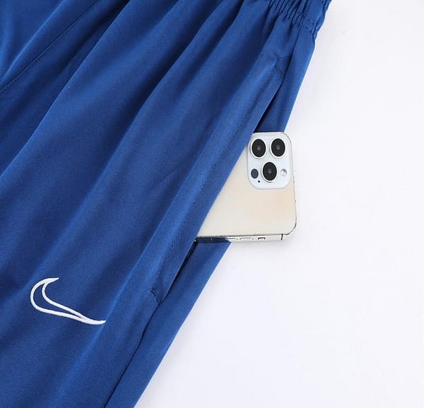 2023 NIKE Blue Half Zipper Jacket +Pants - Image 4
