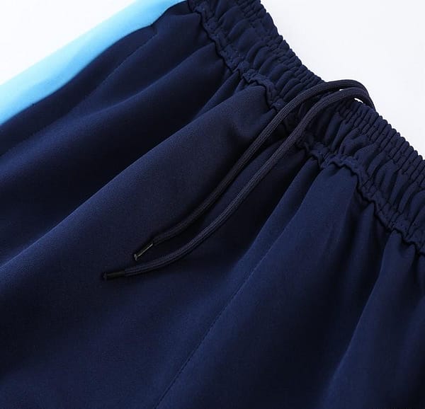2023 Adidas Sky Blue Black Full Zipper Jacket +Pants - Image 9