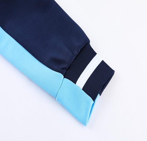 2023 Adidas Black Blue Full Zipper Jacket +Pants - Image 8