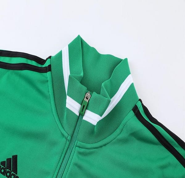2023 Adidas Green Black Full Zipper Jacket +Pants - Image 10