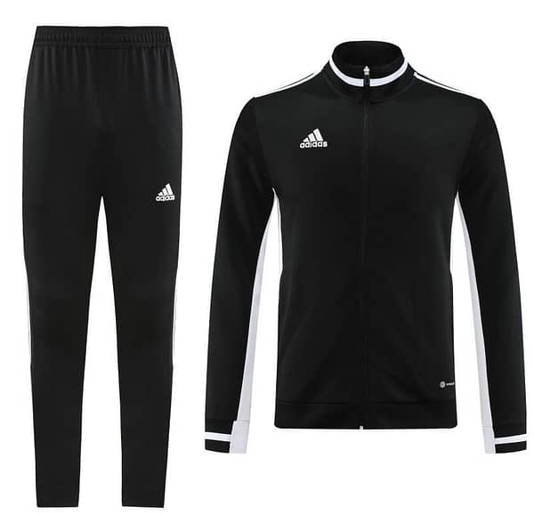 2023 Adidas Black White Full Zipper Jacket +Pants - Image 19