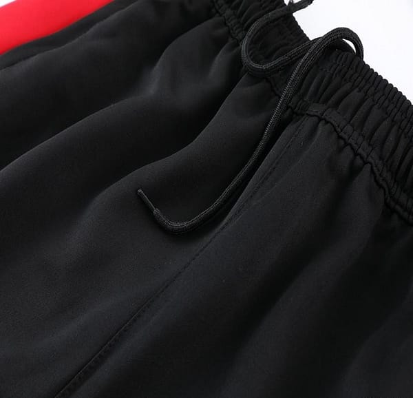 2023 Adidas Red Black Full Zipper Jacket +Pants - Image 5