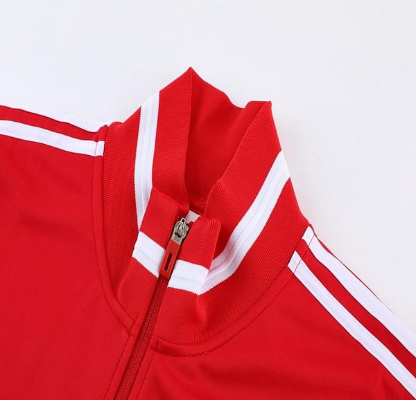 2023 Adidas Red Black Full Zipper Jacket +Pants - Image 10