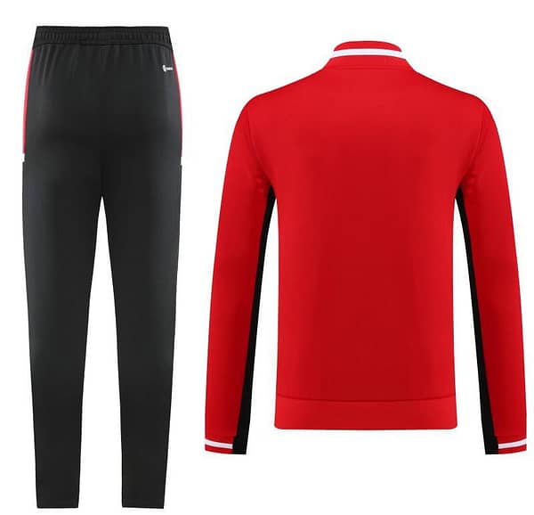 2023 Adidas Red Black Full Zipper Jacket +Pants - Image 18