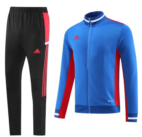 2023 Adidas Blue Full Zipper Jacket +Pants