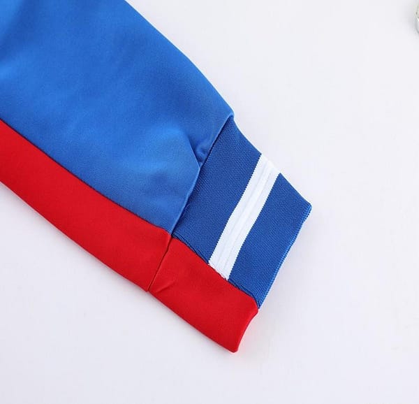 2023 Adidas Blue Full Zipper Jacket +Pants - Image 3