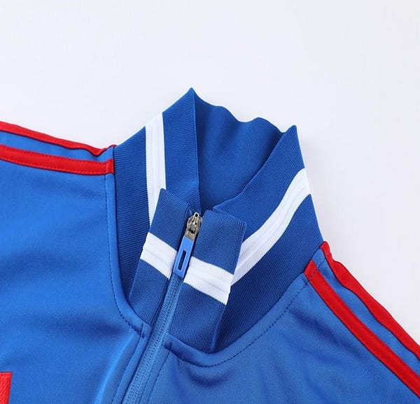 2023 Adidas Blue Full Zipper Jacket +Pants - Image 5
