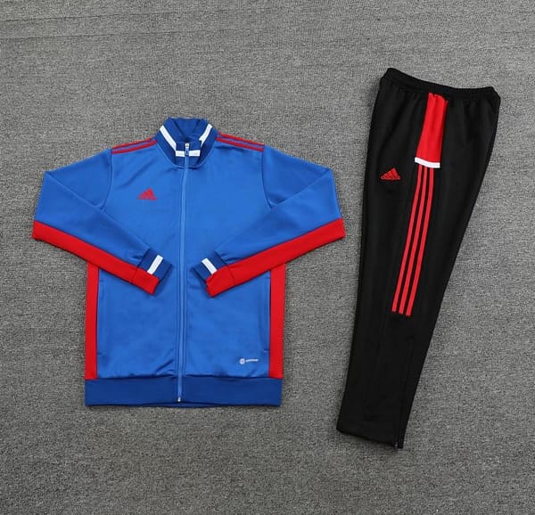 2023 Adidas Blue Full Zipper Jacket +Pants - Image 11