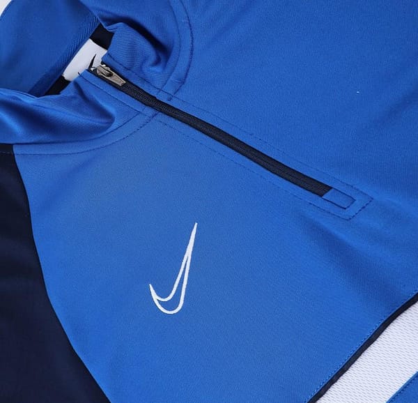 2023 NIKE Blue Black Half Zipper Jacket +Pants - Image 10
