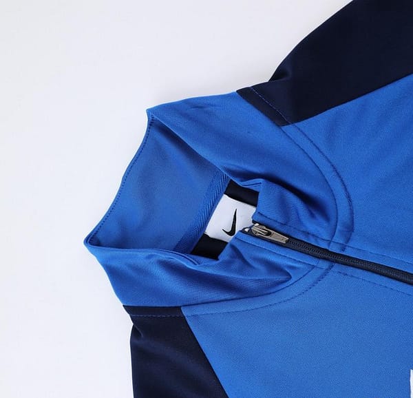 2023 NIKE Blue Black Half Zipper Jacket +Pants - Image 11