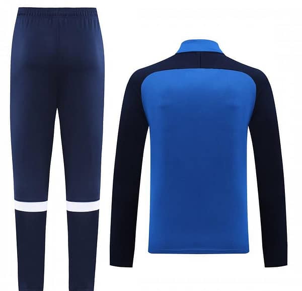 2023 NIKE Blue Black Half Zipper Jacket +Pants - Image 13