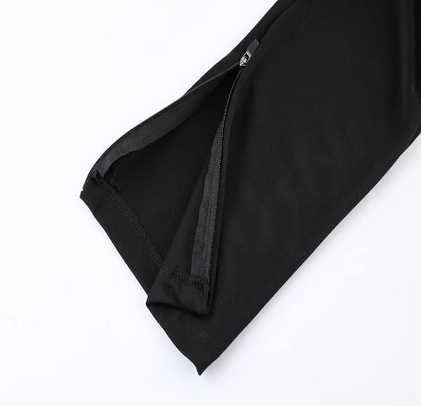 2023 NIKE Black Green Half Zipper Jacket +Pants - Image 2