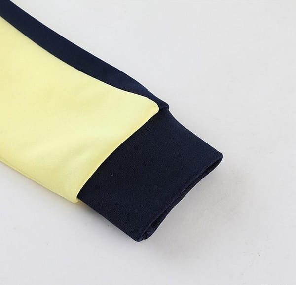 23/24 Manchester City Yellow Full Zipper Jacket +Pants - Image 8