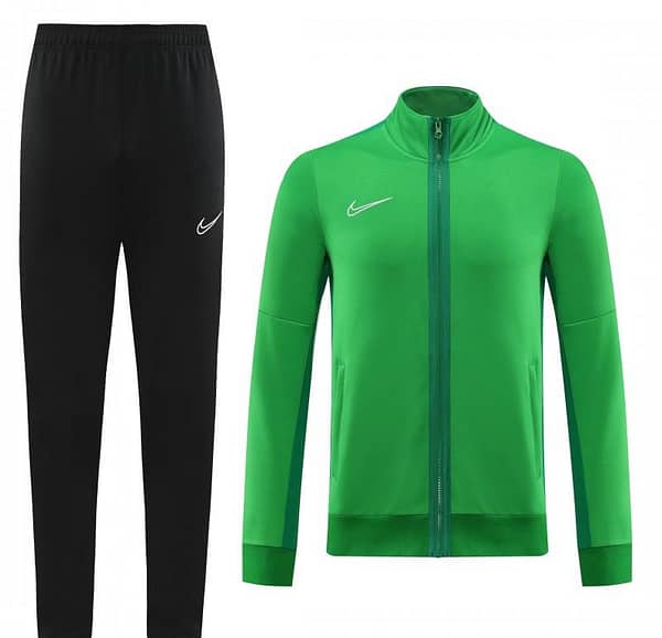 2023 Nike Green Full Zipper Jacket +Pants - Image 9