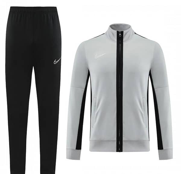 2023 Nike Grey Full Zipper  Jacket +Pants - Image 16