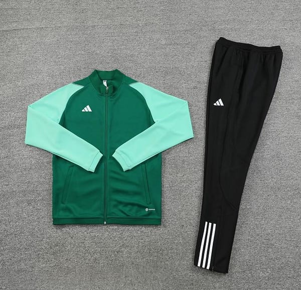 2023 Adidas Green Full Zipper Jacket +Pants - Image 12