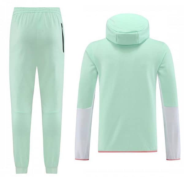 2023 Nike White Green Full Zipper Hoodie Jacket +Pants - Image 17