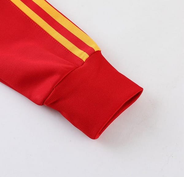 2023 Adidas Original Red Full Zipper Jacket +Pants - Image 3