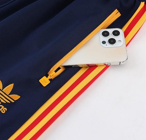 2023 Adidas Original Red Full Zipper Jacket +Pants - Image 7