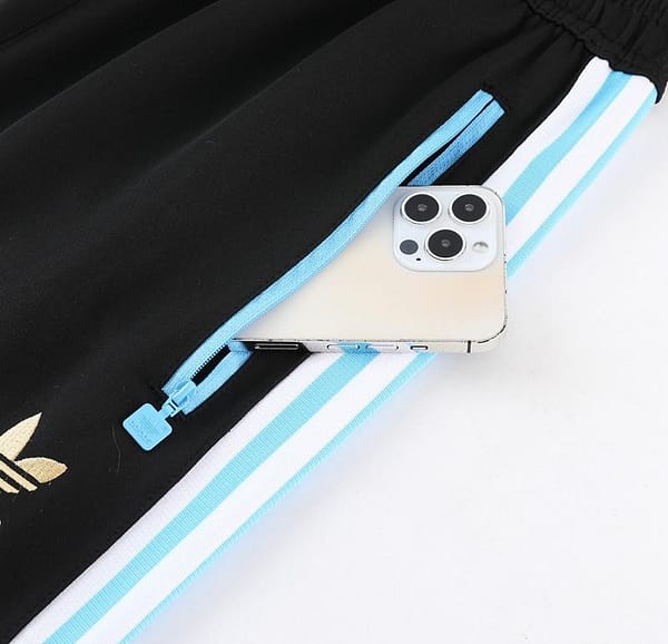 2023 Adidas Original Sky Blue Full Zipper Jacket +Pants - Image 12
