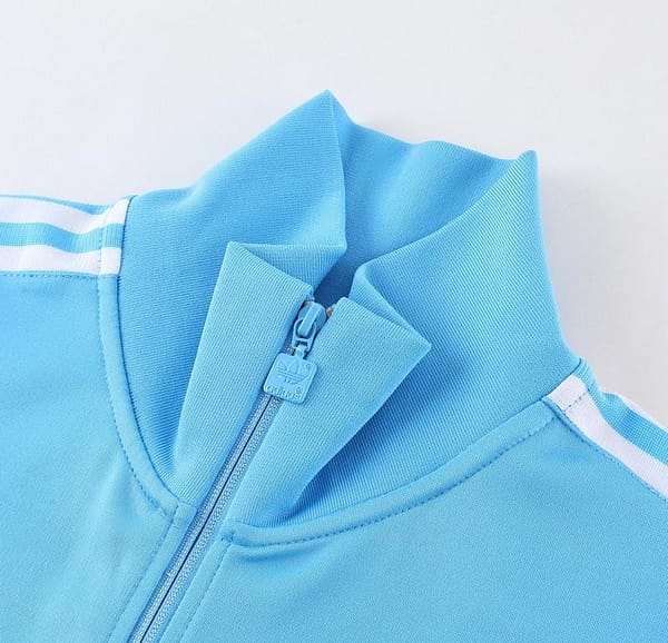 2023 Adidas Original Sky Blue Full Zipper Jacket +Pants - Image 18