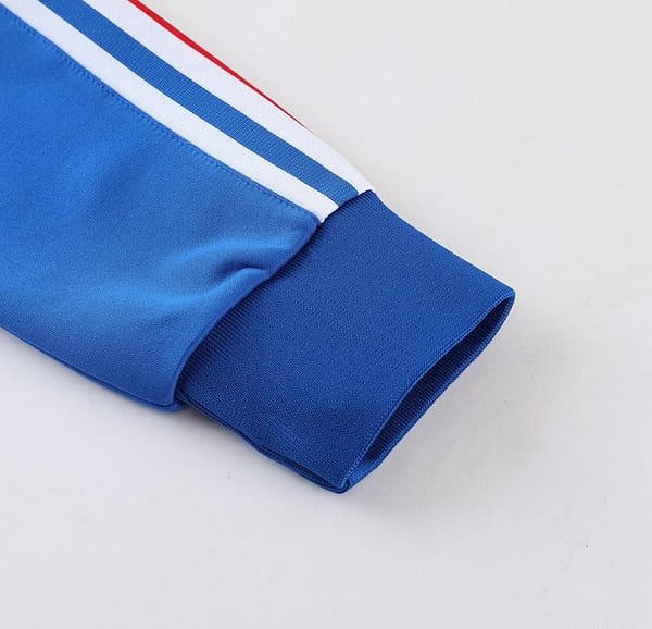 2023 Adidas Original Blue Full Zipper Jacket +Pants - Image 3
