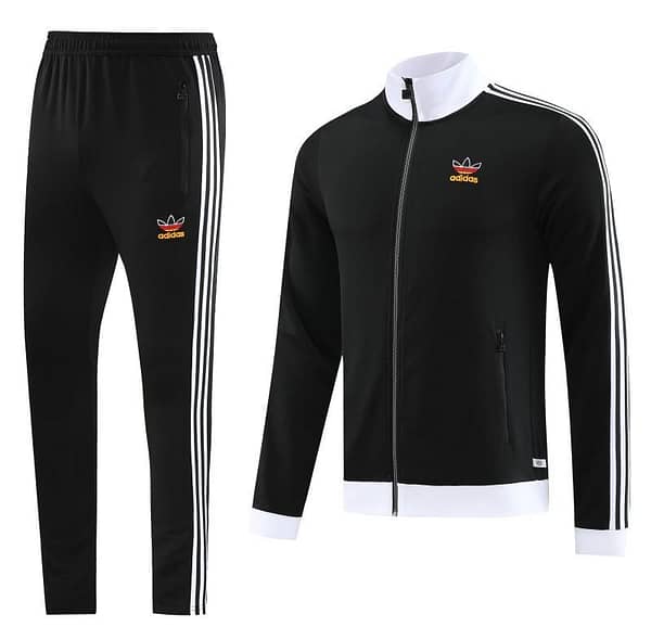 2023 Adidas Original Black Full Zipper Jacket +Pants