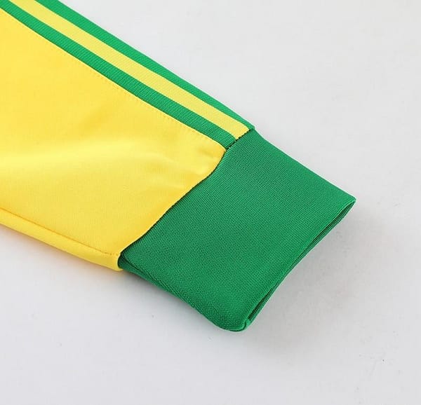 2023 Adidas Original Yellow Full Zipper Jacket +Pants - Image 3