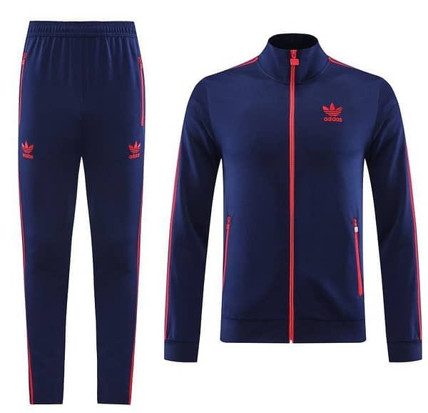 2023 Adidas Original Navy Full Zipper Jacket +Pants - Image 10