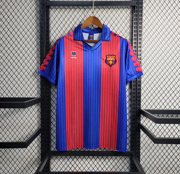 Retro 91/92 Barcelona Home Jersey