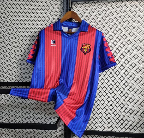 Retro 91/92 Barcelona Home Jersey - Image 4