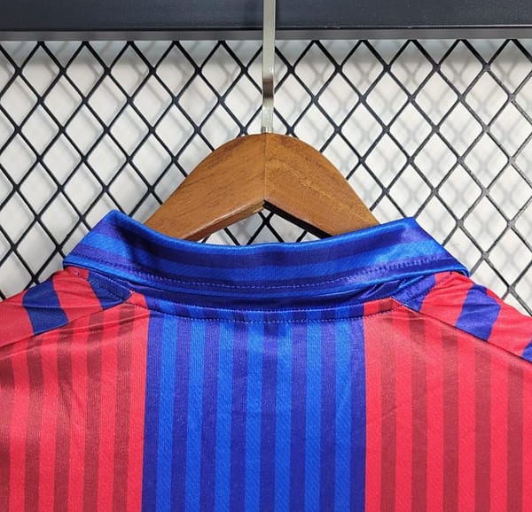 Retro 91/92 Barcelona Home Jersey - Image 8