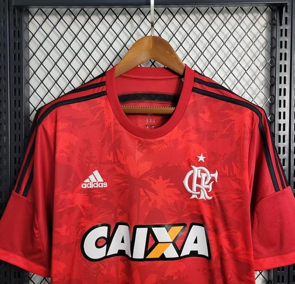 Retro 14/15 Flamengo Third Red Jersey - Image 9