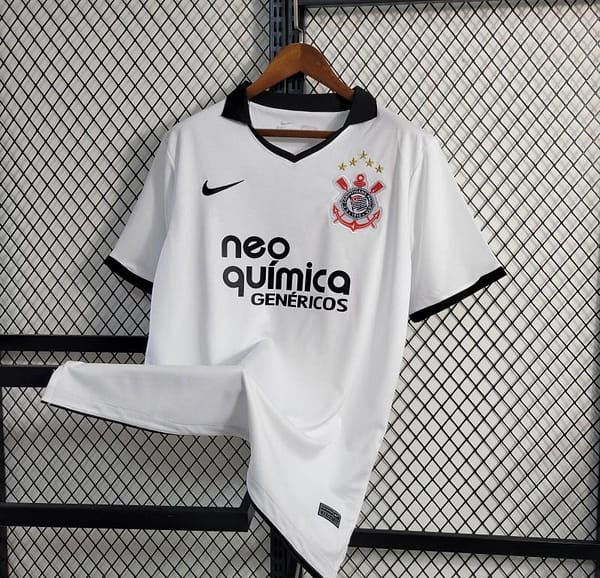 Retro 11/12 Corinthians Home Jersey - Image 6