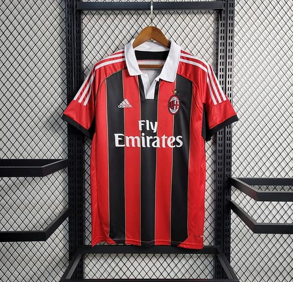 Retro 12-13 AC Milan Home Soccer Jersey