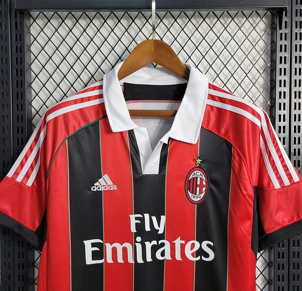 Retro 12-13 AC Milan Home Soccer Jersey - Image 6