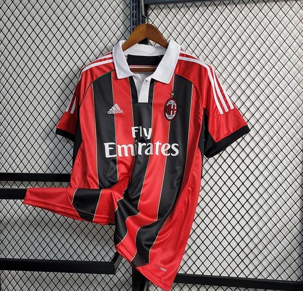 Retro 12-13 AC Milan Home Soccer Jersey - Image 9
